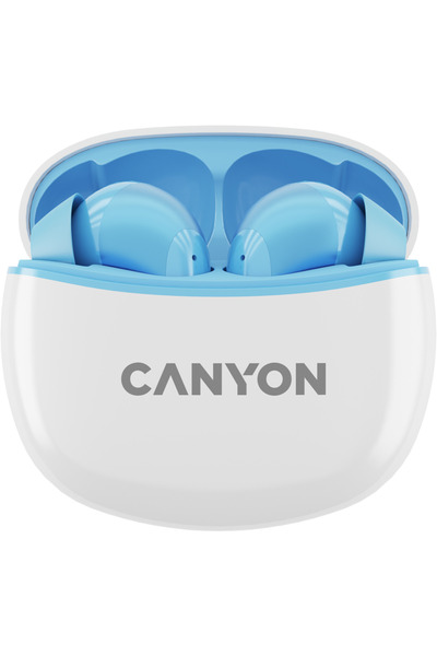 CANYON CNS-TWS5BL, In-Ear, BT 5.3, TWS, Alb-Albastru