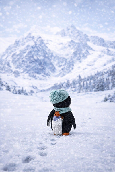 crafted by Nilüfer Kendi Yolunu Seçen Penguen