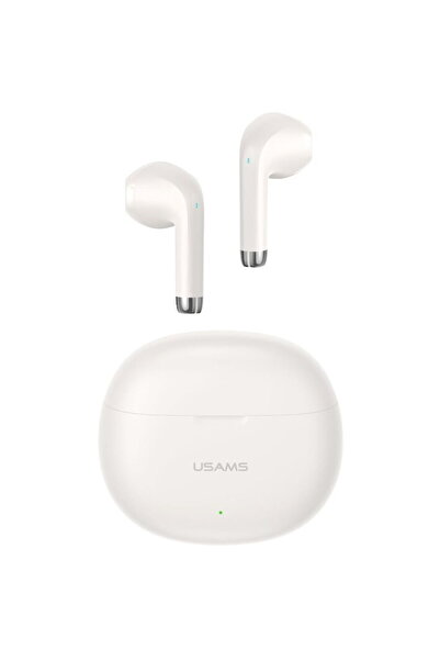 Usams BHUYO02, Căști intraauriculare, Bluetooth 5.3, TWS, ENC, Bej