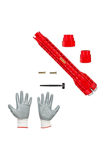 OEM Multifunctional wrench 8 in 1, for plumbing/sinks/faucet, length 25 cm wi...