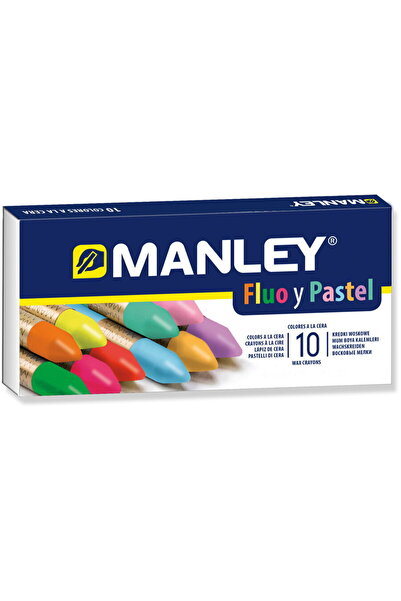 OEM Alpino Crayons, cardboard box, fluorescent/pastel, 10 colors/box - Manley...
