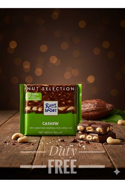 hijazigroup Ritter Sport Nut Selection Cashew chocolate bar 100GR