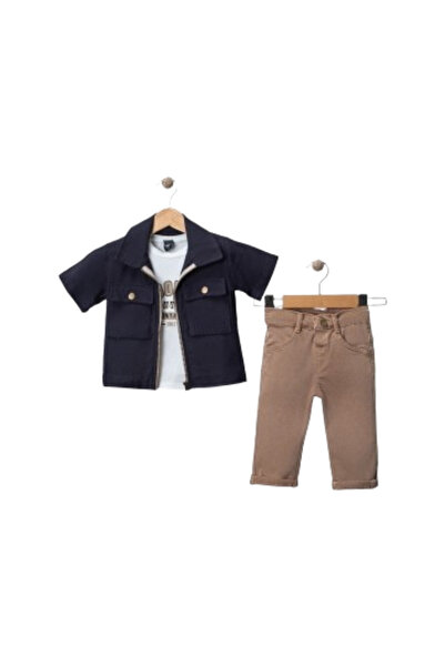 Canöz Kids 3-piece boys' outfit for 3-year-olds - Made in Turkey