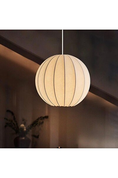 Muga LUX 60’LIK KREM KUMAŞ SARKIT AVİZE İÇ MEKAN ALANLARI YATAK ODASI OTURMA ...