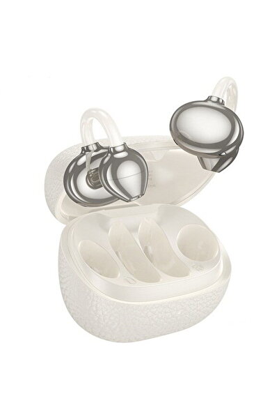 Hoco EA5, Căști cu urechi deschise, BT 5.4, TWS, ENC, Alb