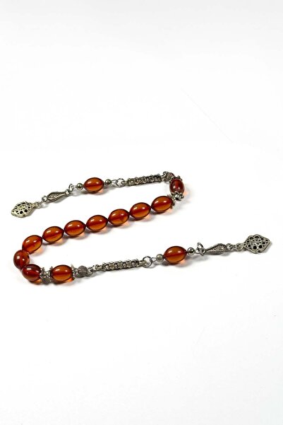 TESBİHKENTİ Fire Amber Zaza Rosary