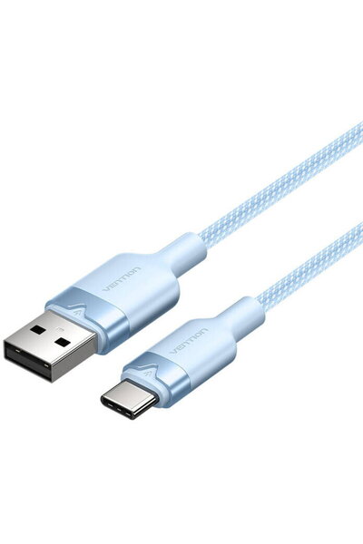 Vention USB 2.0 A Male to C Male 3A Cable CTNLH 2M (Blue)
