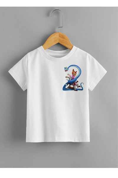 Tubinyoo تي شيرت للأطفال مطبوع عليه Zootopia Nick Judy Zootopolis