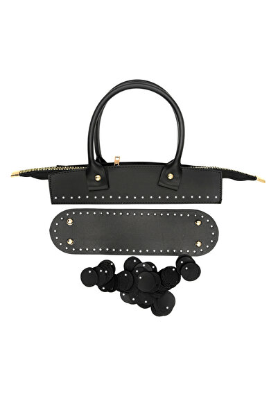 Lady Moss Sequin Bag Set (Black)