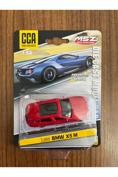 CCA 1/64 BMW X5 M KIRMIZI - Diecast Metal Oyuncak Araba