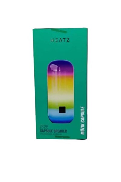 HEATZ ZS26 Capsule 12W Bluetooth Speaker with RGB Lights, TWS, Aux & Multi-Po...