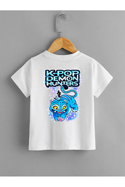 Tubinyoo KPOP Demon Hunters Huntrix Zoey Rumi Mira Baskılı Çocuk Tişört