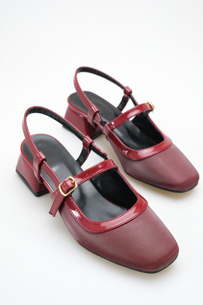 ich1one Modena Women's Fergison Heeled Ballerina Shoes – 5 cm Heel, Casual an...