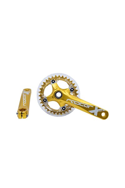 SARİSSA BİSİKLET Raptor 34T Tek Yaprak Şeffaf Muhafazalı Aynakol Seti Göbek+A...
