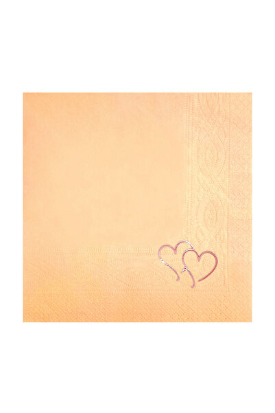 Story 33X33 cm Rose Rose Petal Hearts Promise Engagement Wedding Patterned 16...