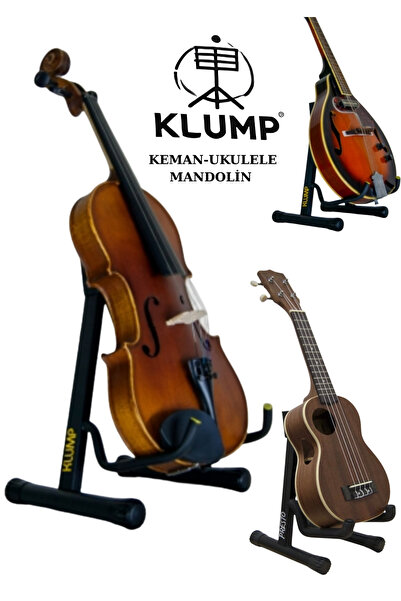 klump KLMP-KMN01 Keman Sehpası / Keman Standı / Ukulele Sehpası / Mandolin Se...