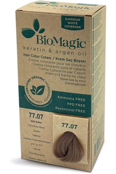 BIOMAGIC لون الشعر C K 77/07 بني طبيعي أشقر: 125680