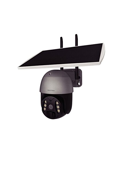 NEUTRON NTL-PT-10-4GWOS-3MP 3 MP 360 Derece Güneş Enerjili Gece Görüşlü 4G IP...