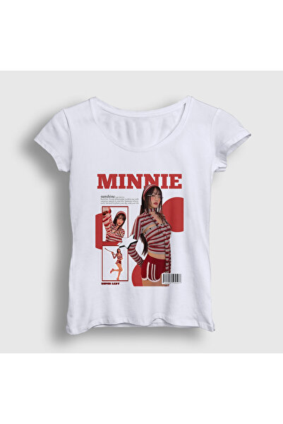 Presmono Tricou alb Sunshine Minnie I Dle Gidle pentru femei 599519tt