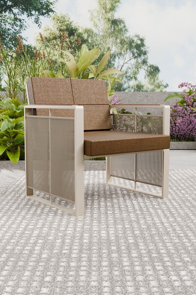 Wood House SERA TEKLİ KOLTUK (cappucino-kahve)