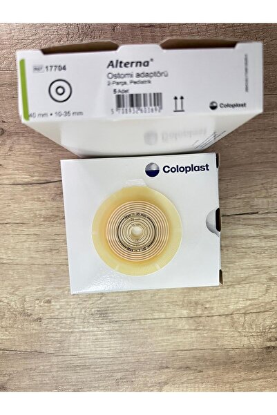 Coloplast Alterna Kolostomi Adaptörü 2-parça, Pediatrik, 40 Mm 10-35 Mm 1 Kut...