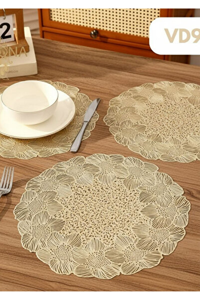 FORSACE 2 Ad Osso Amerikan Supla Tabak Altlığı Sunumluk Servis 38X38 Cm