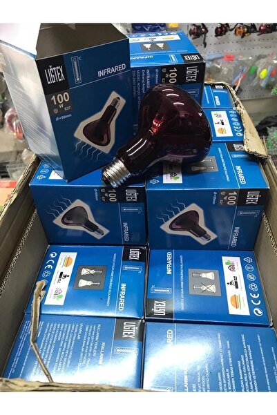 üzümoglu LIĞTEX 100W İNFRARED ISITICI LAMBA 1 ADET