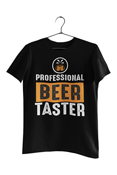 Generic (Unbranded) Tricou bărbătesc Malfini negru cu imprimeu de bere, mărim...