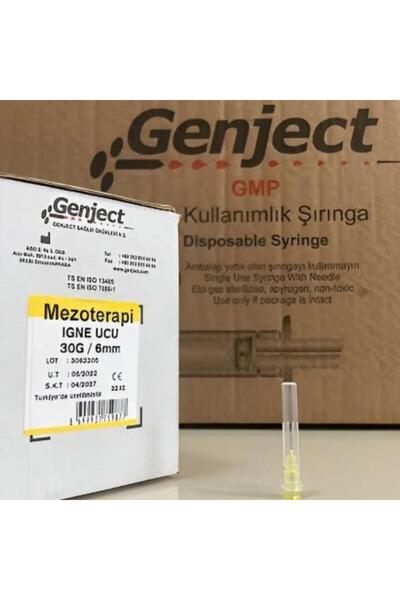 Genject - MEZOTERAPİ 30G 6MM İĞNUCU - 100 ADET