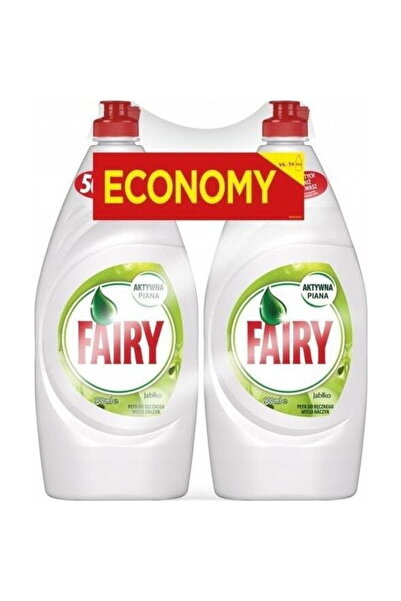 Fairy Dishwashing Liquid, Apple Essence, 2 * 900 ml