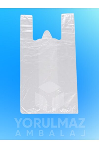 yorulmaz ambalaj Doku Şeffaf Orijinal Atlet Poşet Büyük Boy 30×45 cm – Kalın ...