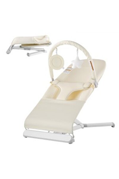 VEVOR Balansoar pentru bebeluși, scaun pliabil pentru bebeluși 0-9 luni