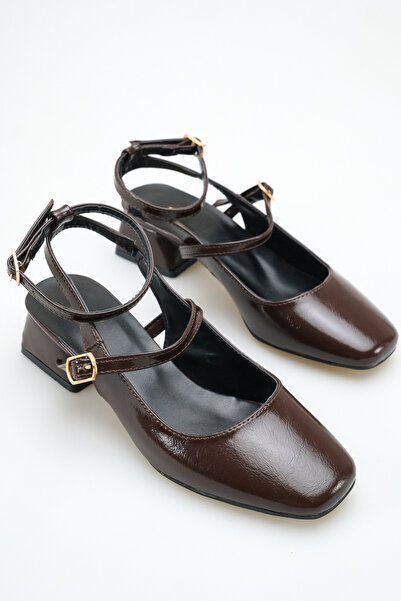 ich1one Mary Jane Women's Yanki Heeled Ballerina Shoes – 5 cm Heel, Casual an...