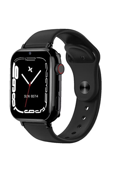 MAXCOM Ceas inteligent Kiddo 4G GPS cu buton SOS, negru