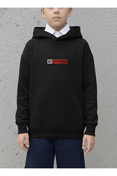 LORVEX Children's Sweatshirt Oversize 100% Cotton – Different Be Printed