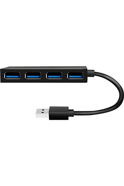 LogiLink UA0396, USB-A 3.2 Gen1 x 4, Black