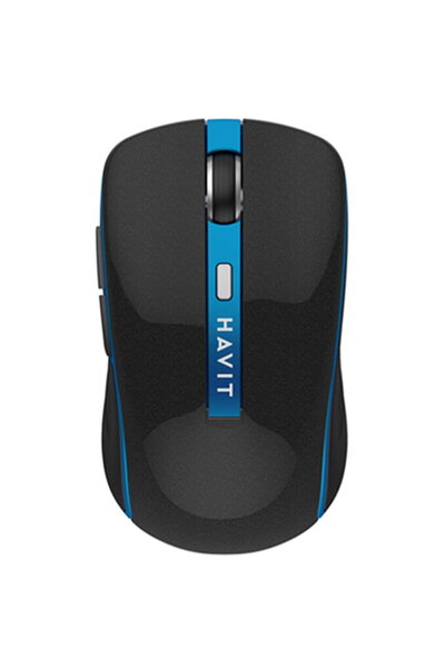 Havit Wireless Mouse 2.4G 6 Buttons 10m 1000-1600 DPI MS951GT Black-Blue