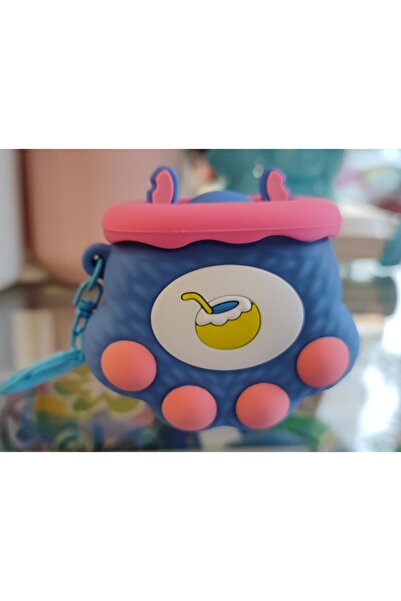 ada çanta kırtasiye Stitch Character Figure Silicone Hidden/Throwing Keychain...