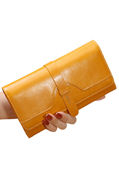 PriStyle Women's Genuine Leather Wallet, Efficiently Compartmented, 19x10.5x2...