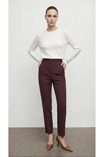 Swass Homie Classic High Waist Pants - Burgundy