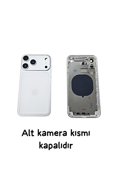 OEM İphone 11 / İphone 17 Pro Dönüşüm Kasası - Silver ( Telefon Değildir)