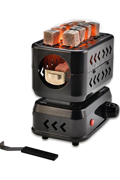 Denx جهاز كهربائي متعدد الأغراض DX2597 بقوة 1200 واط مزود بمنطقتين للتسخين وم...