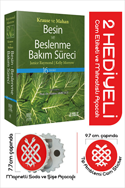 Nobel Tıp Kitabevleri Krause ve Mahan Besin ve Beslenme Bakım Süreci Diyeteti...
