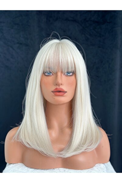 REMY HAİR Omuz Boyu Perçemli Düz Peruk