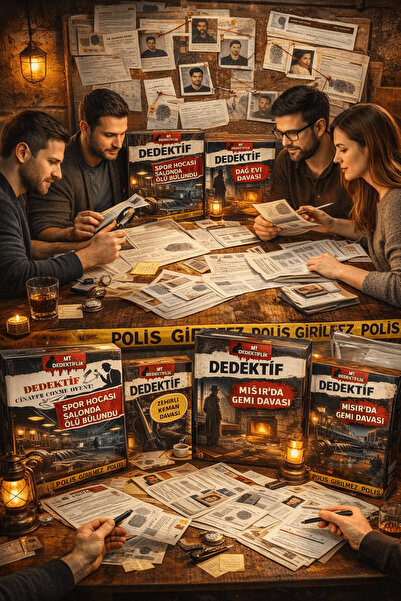 Mareluxe Dedektif Dava Çözme Oyunu | Cinayet Çözme, Delil & İpucu Dosyası MT ...