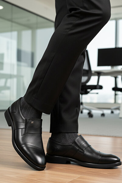 Fosco 3257 M حذاء كاجوال رجالي باللون الأسود والأسود