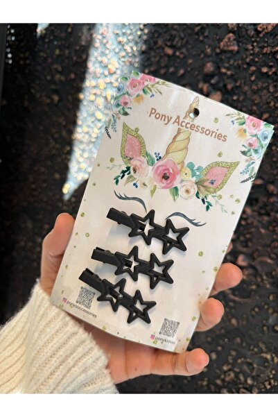 Butik KIZ ÇOCUK PENS KLİPSLİ ÇITÇIT 3'LÜ TOKA SETİ