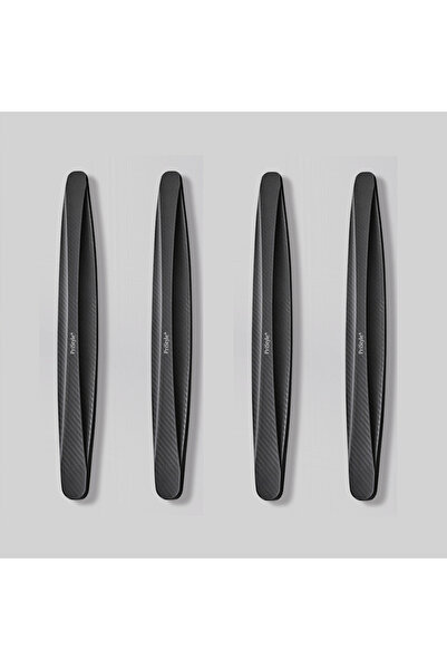 PriStyle Set Amortizoare Auto, Adeziv 3M, Aspect Carbon, Protectie Anti-Zgari...