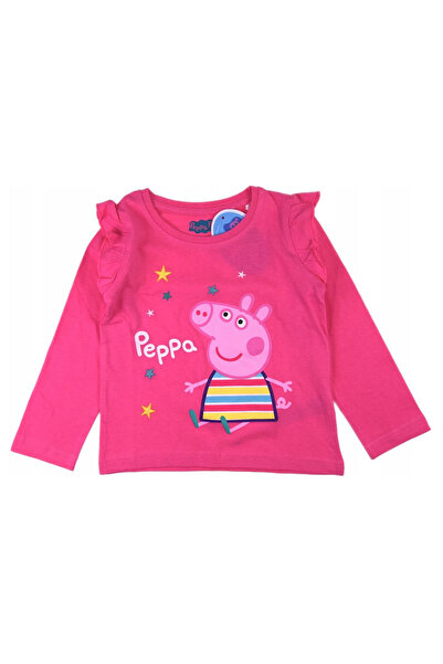 Peppa Pig Star long sleeve ruffle blouse