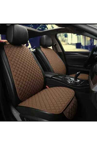 BENT OTO OTO AKSESUAR Premium Car Seat Cushion 7 Piece Set with Anti-Sweat and Anti-Slip Base Pockets Universal Set
